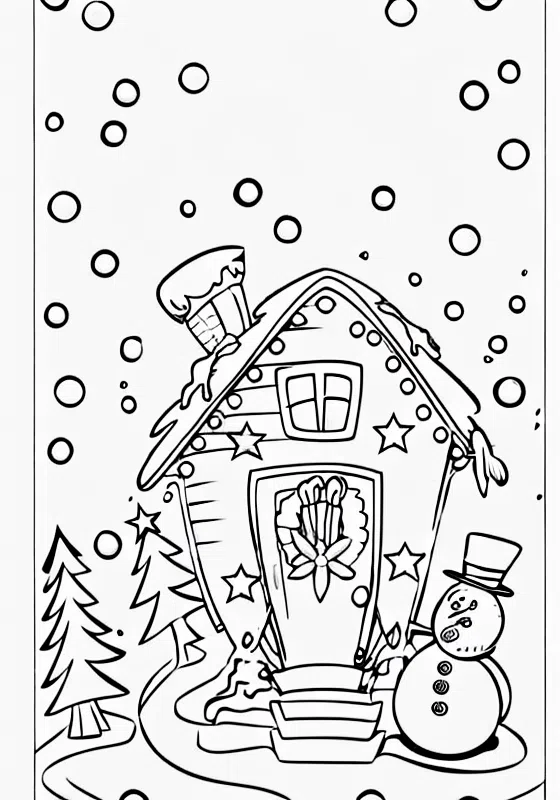 Christmas Carol Jazz Coloring Pages