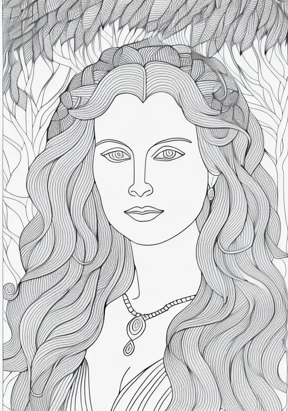 Anthropologist Studying Human Culture Coloring Pages